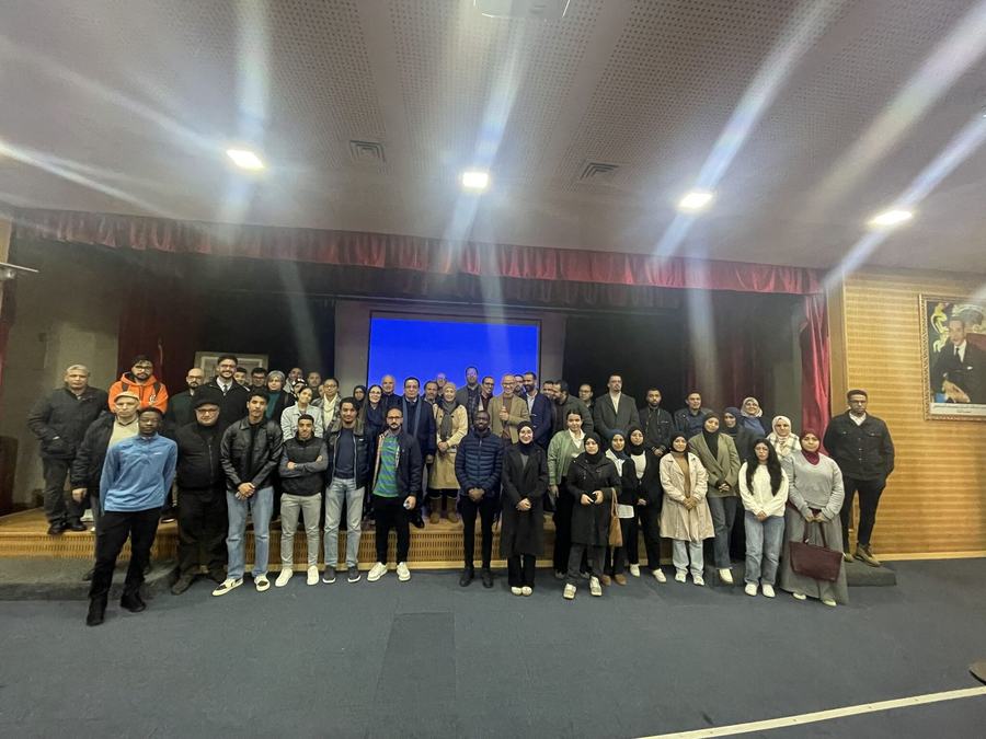 Participants of the cybersecurity seminar at ESTC