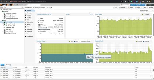 pfSense VM running under HA after a migration